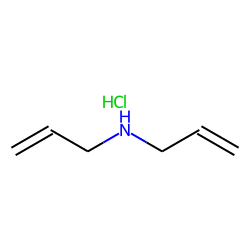 Diallylamine, hydrochloride (CAS 6147666) Chemical & Physical