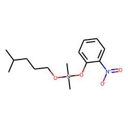 Silane, dimethyl(2-nitrophenoxy)isohexyloxy-