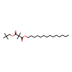 Dimethylmalonic acid, neopentyl tetradecyl ester