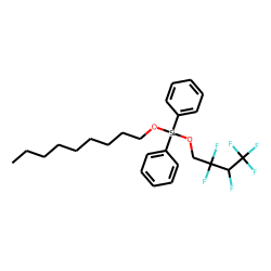 Silane, diphenyl(2,2,3,4,4,4-hexafluorobutoxy)nonyloxy-