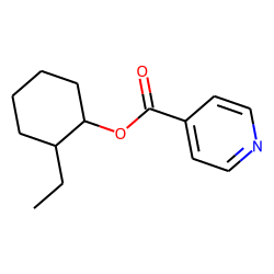 Isonicotinic acid, 2-ethylcyclohexyl ester