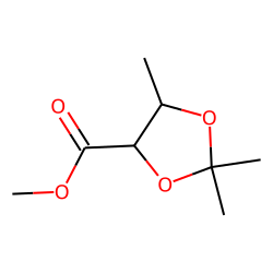 Methyl (4S,5R)-2,2,5-trimethyl-1,3-dioxolane-4-carboxylate