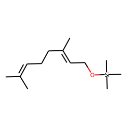 Geraniol, trimethylsilyl ether
