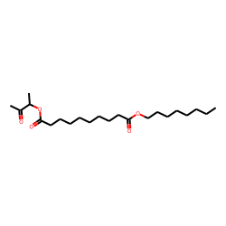 Sebacic acid, octyl 3-oxobut-2-yl ester