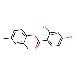 2,4-Dichlorobenzoic acid, 2,4-dimethyl phenyl ester