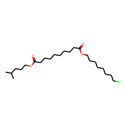 Sebacic acid, 8-chlorooctyl isohexyl ester