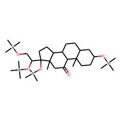 Pregnan-11-one, 3,17,20,21-tetrakis[(trimethylsilyl)oxy]-, (3«alpha»,5«beta»,20S)-