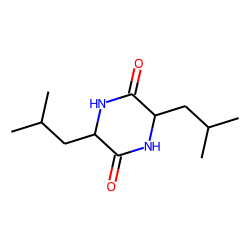 2,5-Piperazinedione, 3,6-bis(2-methylpropyl)-, trans-