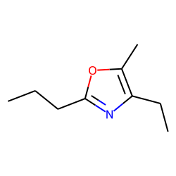 2-n-Propyl-4-ethyl-5-methyloxazole