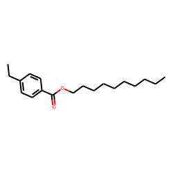 4-Ethylbenzoic acid, decyl ester