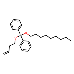 Silane, diphenyl(but-3-en-1-yloxy)nonyloxy-