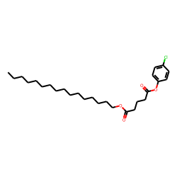Glutaric acid, 4-chlorophenyl hexadecyl ester