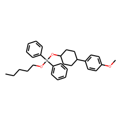 Silane, diphenyl(4-(4-methoxyphenyl)cyclohexyloxy)pentyloxy-