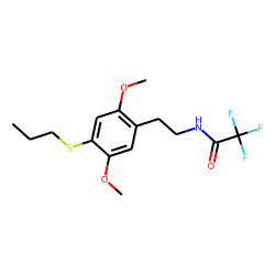 Phenethylamine, 2,5-dimethoxy-4-propylthio, N-trifluoroacetyl
