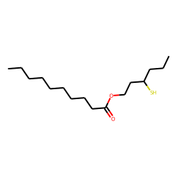 3-Sulfanylhexyl Decanoate