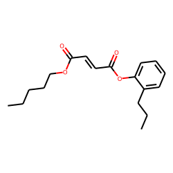 Fumaric acid, pentyl 2-propylphenyl ester