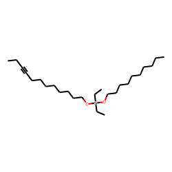 Silane, diethyldecyloxy(dodec-9-ynyloxy)-