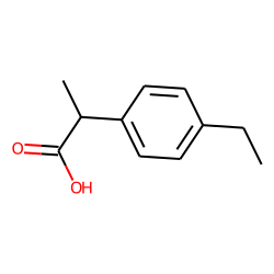 Propanoic acid, 2-(4-ethylphenyl)