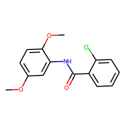 Benzamide, N-(2,5-dimethoxyphenyl)-2-chloro-