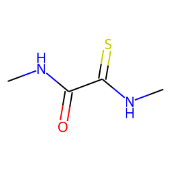 Acetamide, N-methyl-2-(methylamino)-2-thioxo-