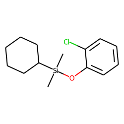 1-Chloro-2-cyclohexyldimethylsilyloxybenzene