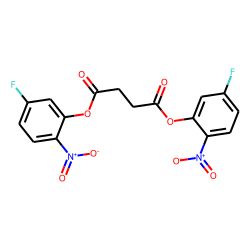 Succinic acid, di(5-fluoro-2-nitrophenyl) ester