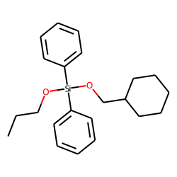 Silane, diphenylcyclohexylmethoxypropoxy-