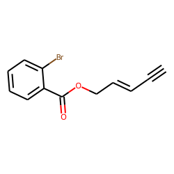 2-Bromobenzoic acid, pent-2-en-4-ynyl