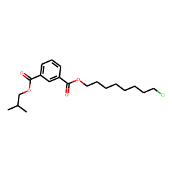 Isophthalic acid, 8-chloroctyl isobutyl ester