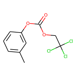 Carbonic acid, 2,2,2-trichloroethyl 3-methylphenyl ester