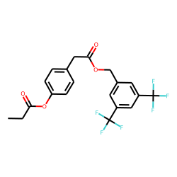 p-Hydroxyphenylacetic acid, propionyl, DTFMBz
