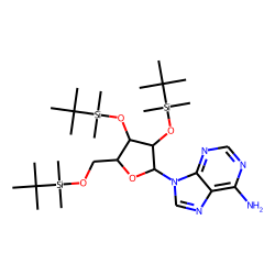 Adenosine, 2',3',5'-tris(O-TBDMSi)