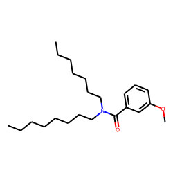Benzamide, N-heptyl-N-octyl-3-methoxy-