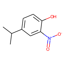Phenol, 4-(1-methylethyl)-2-nitro
