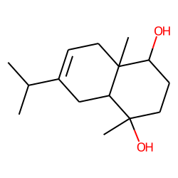 Eudesm-7-en-1«beta»,4«beta»-diol (Oplodiol)