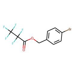 4-Bromobenzyl alcohol, pentafluoropropionate