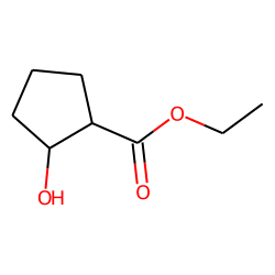 2-Hydroxy-cyclopentanecarboxylic acid ethyl ester, cis