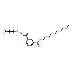 Isophthalic acid, decyl 2,2,3,3,4,4,5,5-octafluoropentyl ester