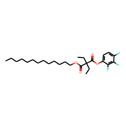 Diethylmalonic acid, tridecyl 2,3,4-trifluorophenyl ester