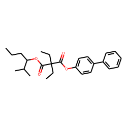 Diethylmalonic acid, 4-biphenyl 2-methylhex-3-yl ester