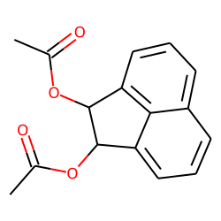 trans-Acenaphthen-1,2-diol, diacetate