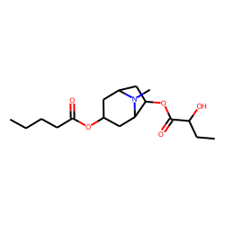 6-(Hydroxybutyroxy)-3-pentanoyloxytropane