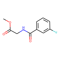 Glycine, N-(3-fluorobenzoyl)-, methyl ester
