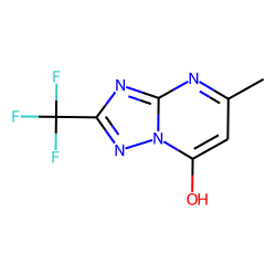 S-triazolo(2,3-a)pyrimidin-7-ol, 2-trifluoromethyl-5-methyl-