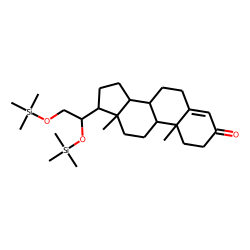 20«beta»,21-Dihydroxypregn-4-en-3-one, 20,21-bis-TMS