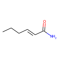 cis 2-Hexenoic acid amide