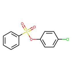 Benzenesulfonic acid, 4-chlorophenyl ester