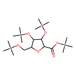 2,5-Anhydromannonic acid, TMS