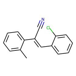 o-Chlorobenzylidene-2-methylphenylacetonitrile