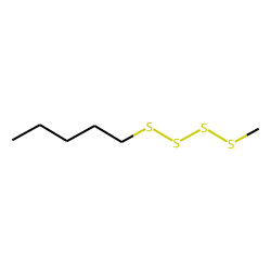 methyl pentyl tetrasulfide